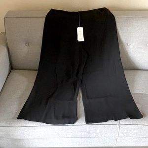 Eileen Fisher Silk Georgette Crepe Pants